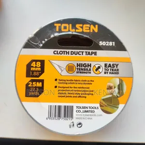 Tolsen Cloth Duct Tape Duck Tape Packing Utility Fabric Cloth Premium
