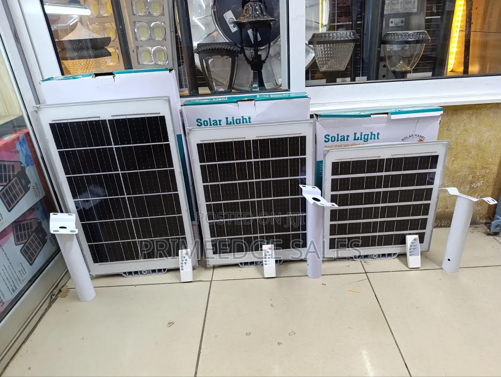 Rd Solar Led Street Light With Panel Remote