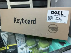 Original Dell Odj331 Wired Usb Keyboard – Slim Design Full-Size Keys