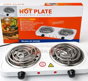 3-Pin Double Hot Plate Electric Coil Cooker