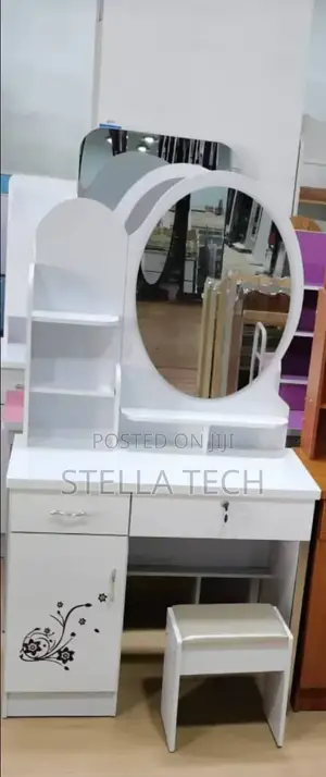 White Executive Dressing Table