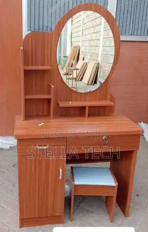 Brown Executive Dressing Mirror