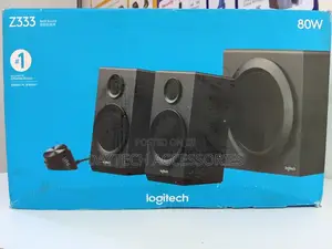 Logitech Z333 2.1 Speakers – Easy-Access Volume Control.