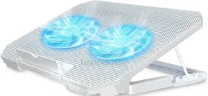 Adjustable Laptop Stand With Dual Cooling Fans