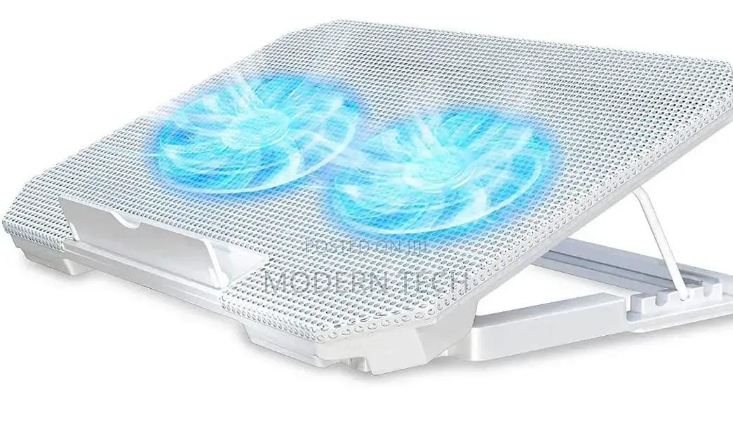 Metal Mesh Laptop Cooler With Adjustable Viewing Angles