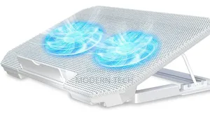 Metal Mesh Laptop Cooler With Adjustable Viewing Angles