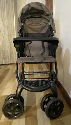 Lightweight Foldable Baby Stroller-grey-good Condition