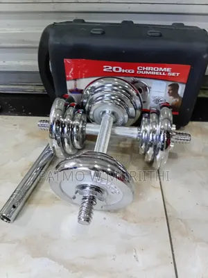 20kg Chrome Dumbbells Set