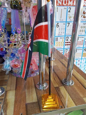 Office Desk Decor Kenyan Flag