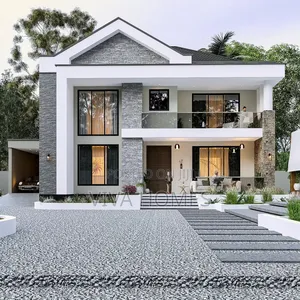 5 Bedroom Mansion Contemporary Architecture, Elevated.