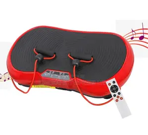 Red Vibration Plate Exercise Machine – Full Body Shaking Fitness Plate