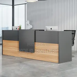 Reception Desk; 1.8 Meter Construction Reception Table Desk