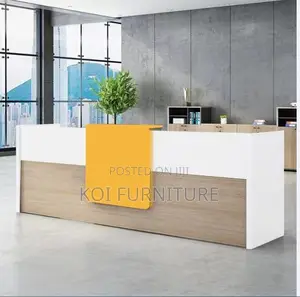Reception Desk; 1.8 Meter Construction Reception Table Desk