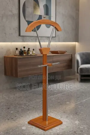 Dressers; Mahogany Executive Long Professionals Coat Hanger