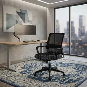 Office Chairs; Mid Back Mesh Clerical Kaptains Office Chair