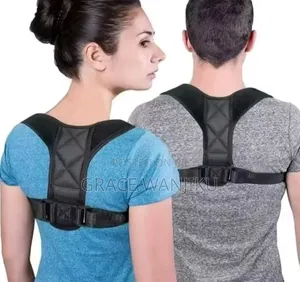 * Adjustable Back Shoulder Posture Corrector Belt