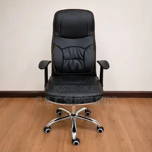 Leather High Back Generic Secretary Chair