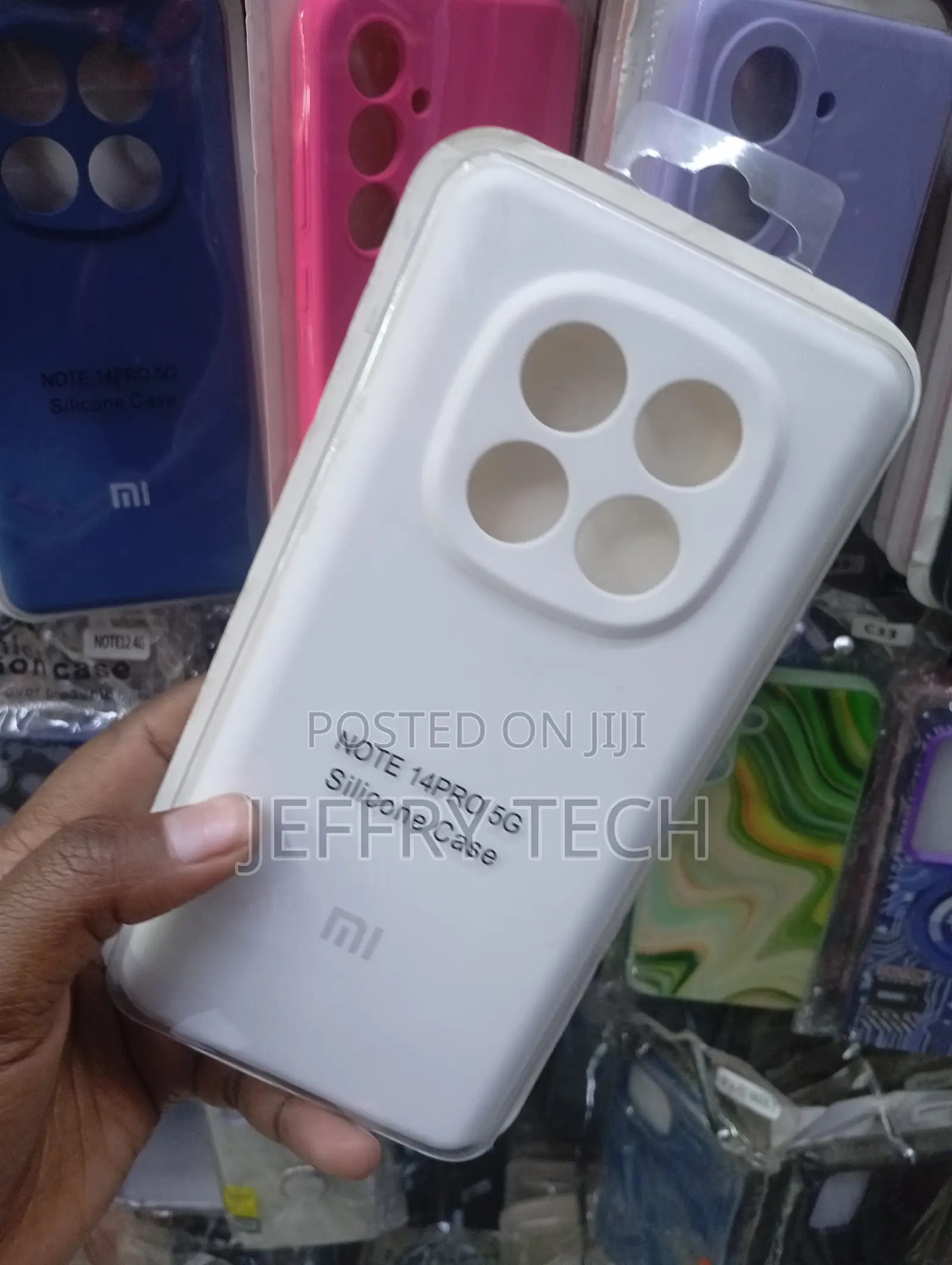 Redmi Note 14 Pro 5g Tailored Four-Ring Camera Cutout Cover