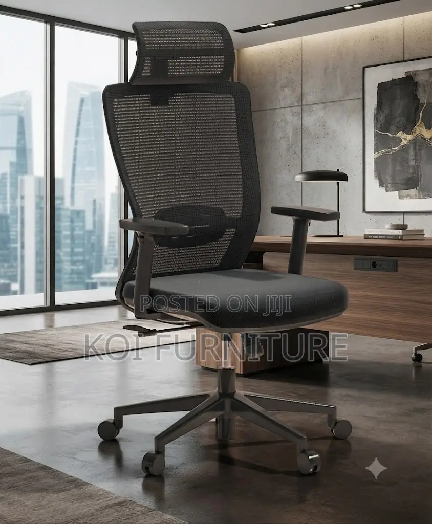 Office Chairs; High Backrest Ergonomic Fabric Office Design Chairs