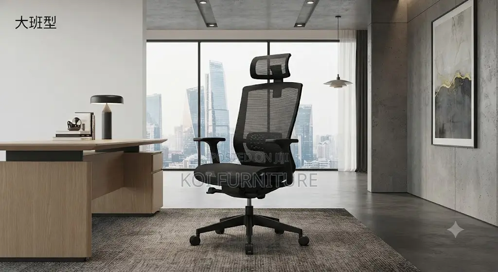 Office Chairs; High Backrest Ergonomic Fabric Office Design Chairs