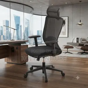 Office Chairs; High Backrest Ergonomic Fabric Office Design Chairs