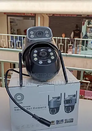 V380 Pro 3mp 4g Sim Card PTZ Security Electric Camera- Wide Angle Lens