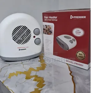 Premier 2000w Electric Fan Room Heater With 2 Heat Settings