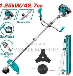 Total Gasoline Grass Trimmer and Bush Cutter 42.7cc 1.25kw(2hp)