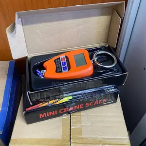 . Portable 200kg Hanging Crane Scale – Digital LCD Weight Scale