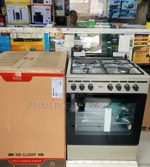 Von Cooker 60*60 3+1 Electric Oven, Rotisserie,Glass Lid,1 Tray