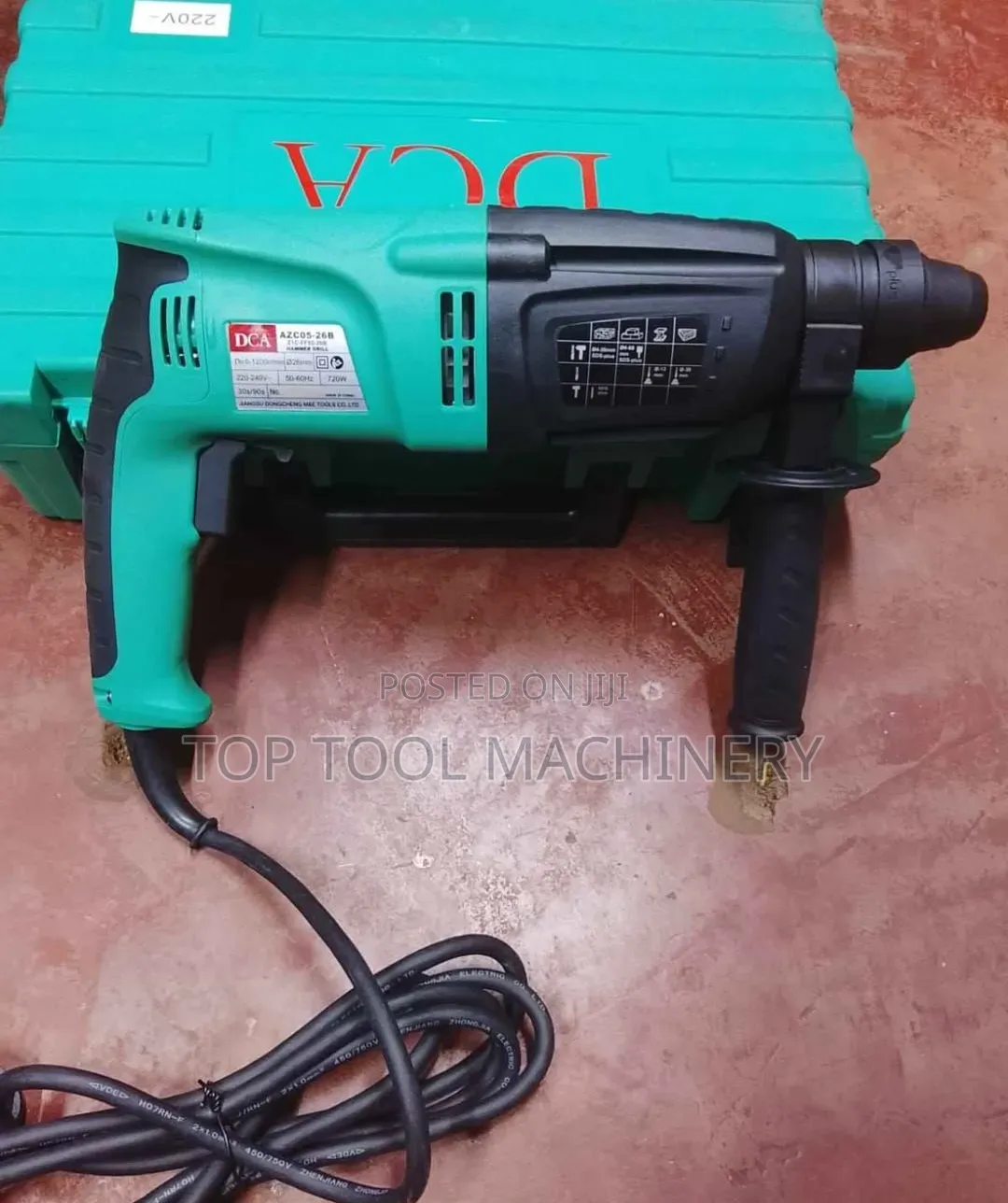 Top Tier Dca Electric Rotary Hammer 720w