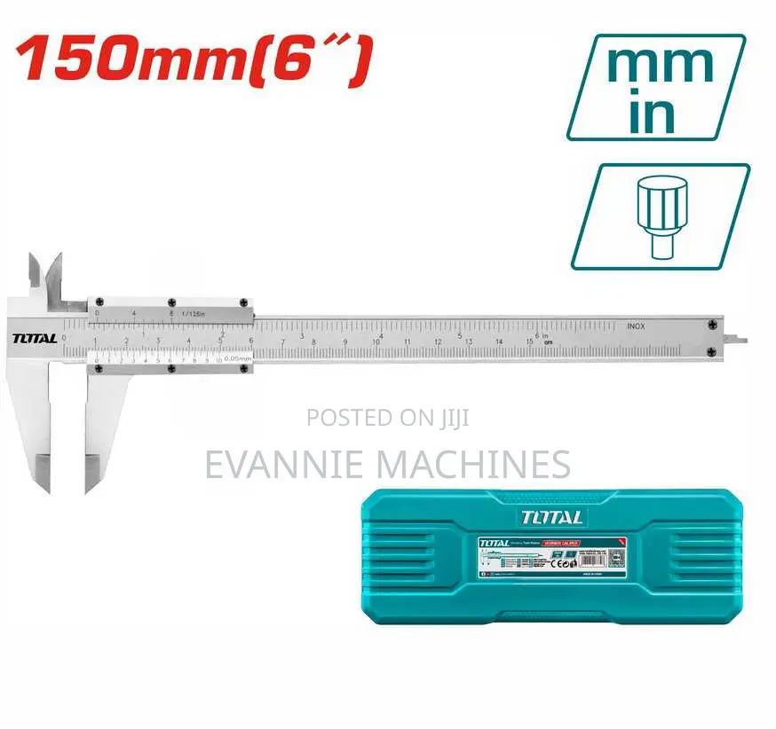 Total Tmt311501 Vernier Caliper Range:0-150mm