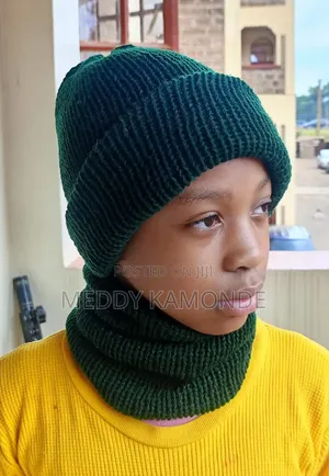 Kids Beanie Hat-Cowl/Snood Sets