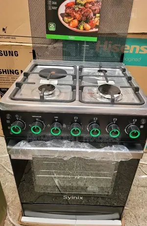 The All-in-One Syinix 60x60 Standing Cooker for Modern Kitchens