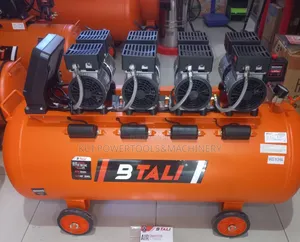 Btali 4 Pistol Silent 200l Compressor / 200l Oil Less Air Compressor