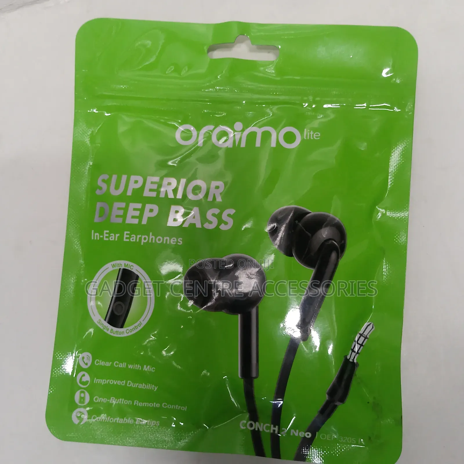 Oraimo Wired Earphones