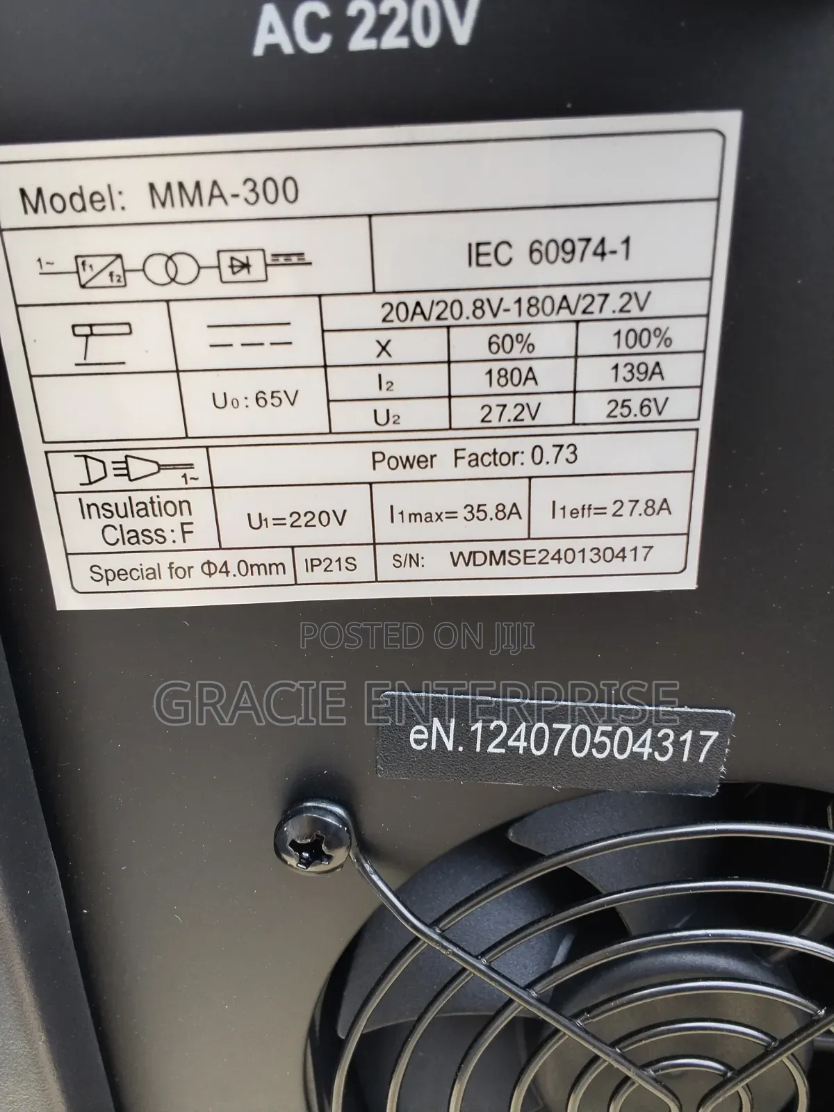 300amps Inverter Welding Machine