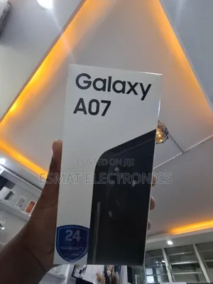 New Samsung Galaxy A07 128 GB Black