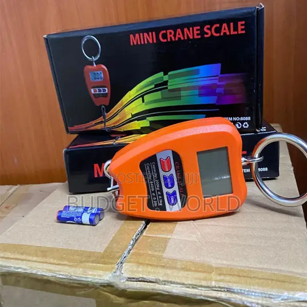 Portable 200kg Crane Weight Scale – Strong Hook Digital Hanging Scale