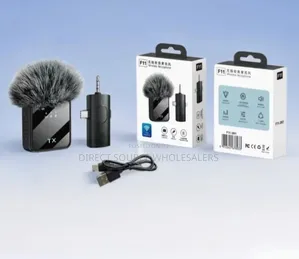 F11-2 Wireless Recording Mic. Go Live With Lavalier Microphone