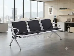 Office Bench; Three Seater Heavy Duty Waiting Bench.