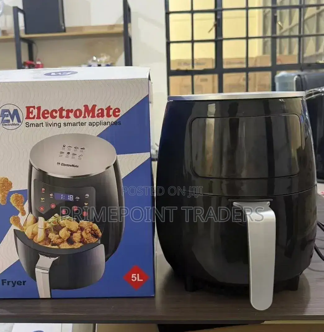 Electromate 5l Digital Air Fryer – Fast, Convenient Energy Efficient