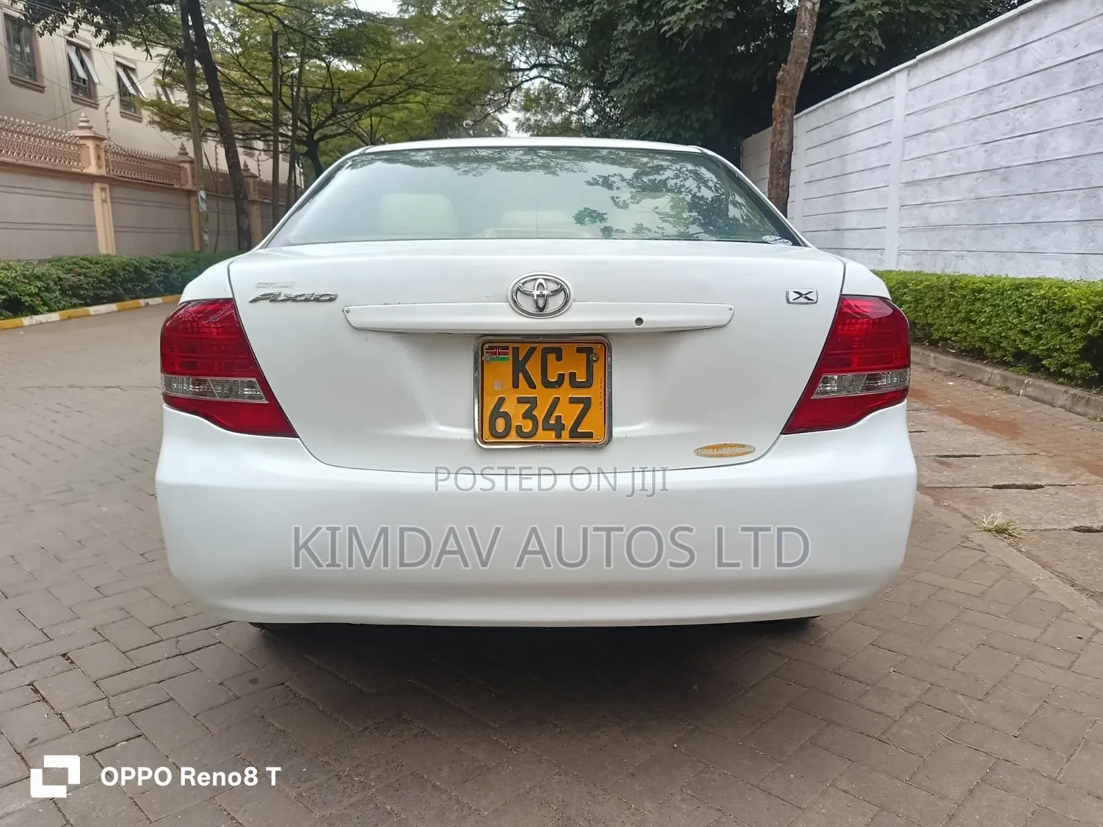 Toyota Axio 2009 White