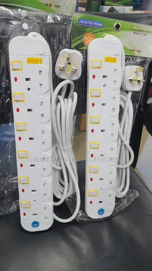 JSB Extension 6 Ports With Surge Protector
