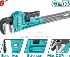 Total Tht170806 Pipe Wrench Size:8"(200mm)