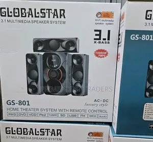 Globalstar 3.1ch Home Theater System – Powerful Sound for Every Moment