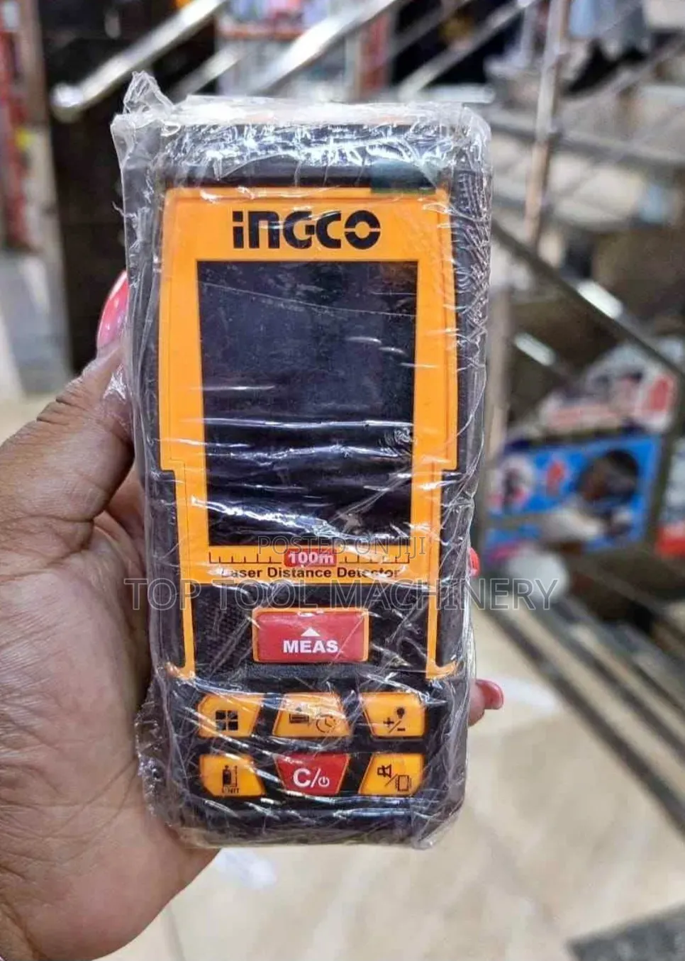 High Precision Ingco 100m Laser Distance Meter