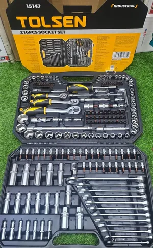 Tolsen 216pcs Mechanical Toolbox