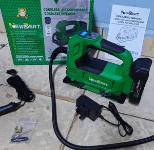 Portable Cordless Air Compressor/ Rechargeable Inflator Machine 120psi