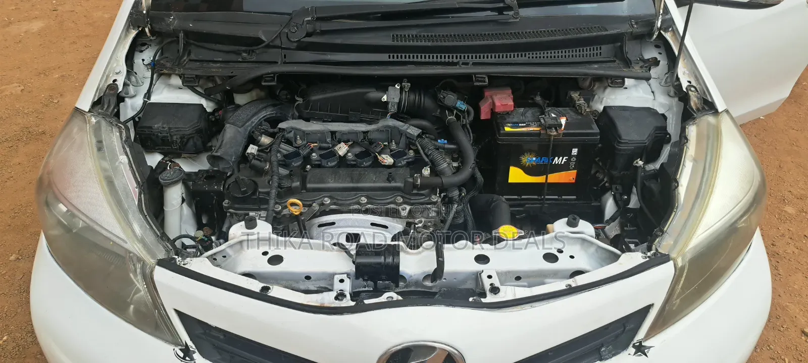 Toyota Vitz 2012 White